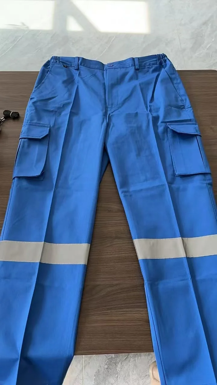 Fire Resistant Suit welder FRC fireproof safety FR industrial flame retardant anti-static cotton jacket suit