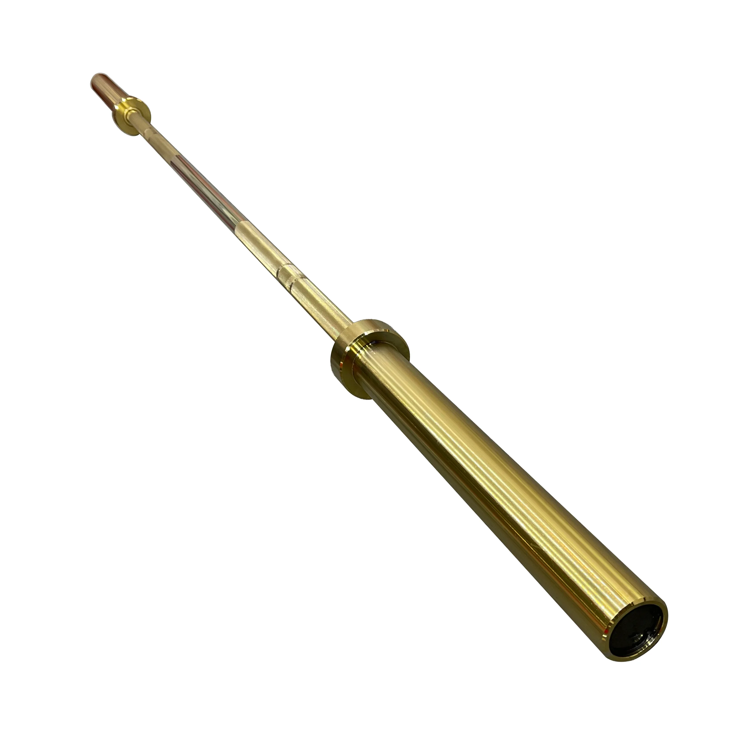 2021 hot sale gym equipment new style golden/rose golden bearing weight lifting barbell bar