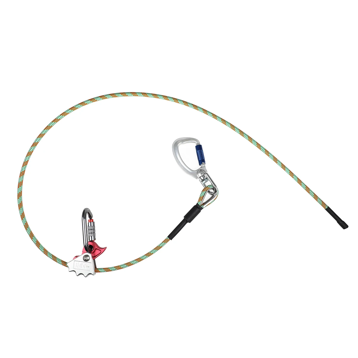 Arborist Equipment Lanyard Fall Protection Carabiner Steel Wire Core Flip Line Kit Parachute Belt Rescue Pole Hook