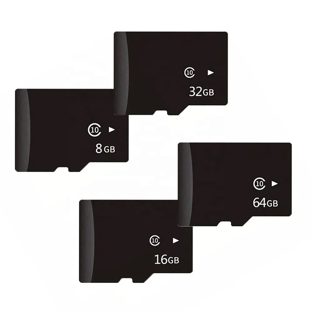 Top sales Custom logo TF card 2GB 4GB 8GB 16GB 32GB 64GB 128GB 256GB 512GB memory SD cards