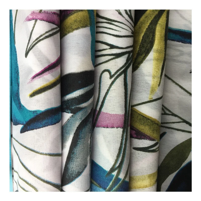 High quality disperse print flower microfiber twill polyester bed sheet fabric roll material