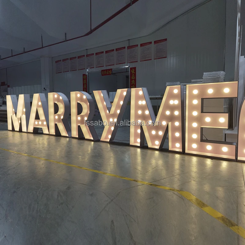 led electronic signs birthday party giant 4ft 5ft marquee love letters light up number for wedding decoration event props