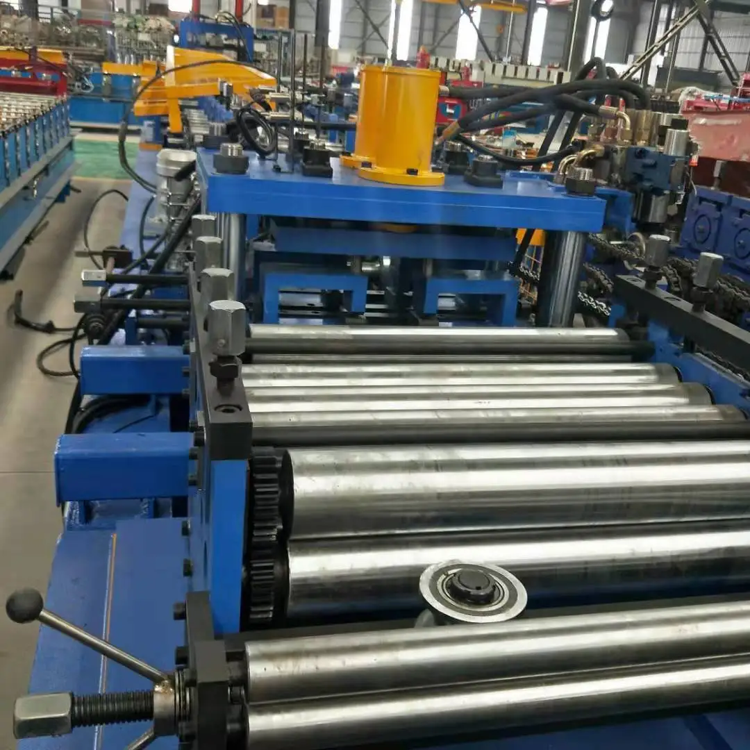 c z channel shape  purlin roll forming machine
