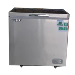Household mini deep freezer frozen food top open deep freezer refrigerator