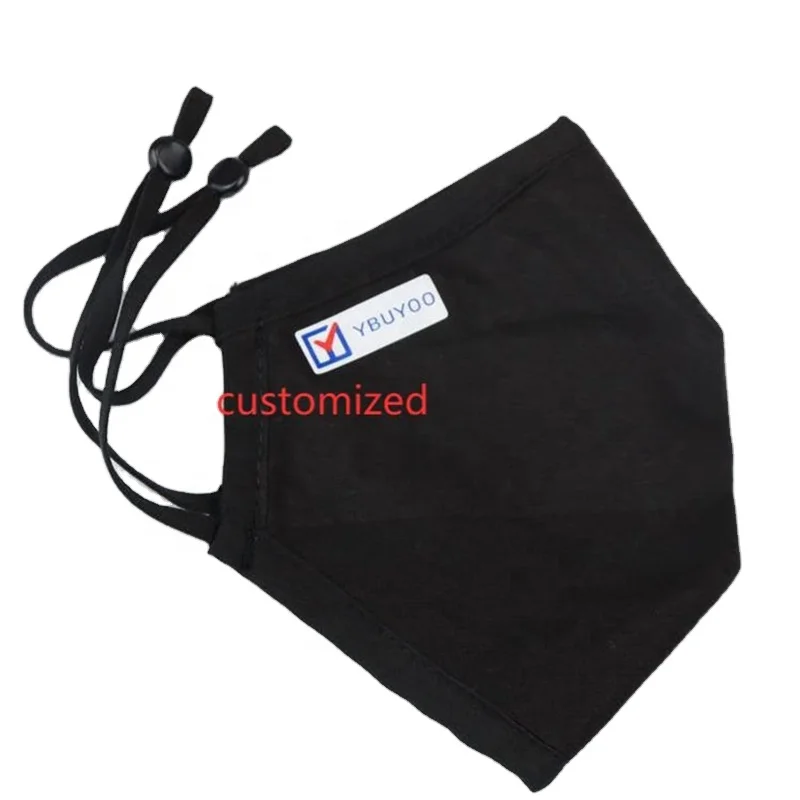 Custom face mask fabric cloth FFP2 r respirator suppliers in China civilian masks produced customized logo printed packing