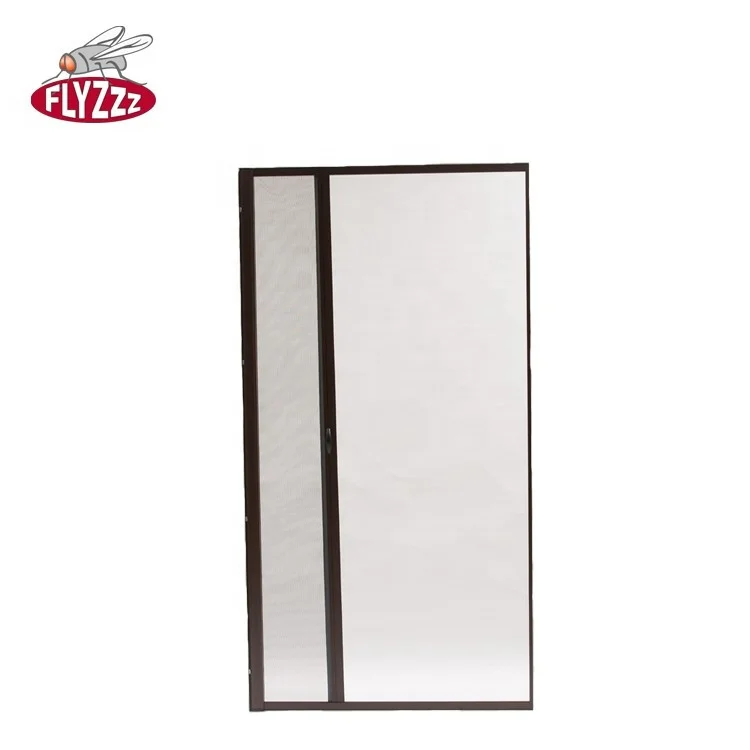 Door Mosquito Net Fly Insect Screen Door Retractable Sliding Roller Insect Screen Door