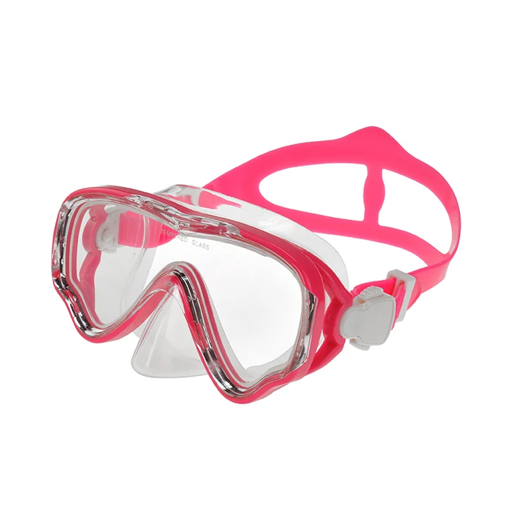 Beach Frameless Diving Mask Hot Sale in China, Easy to Wear High Quality Silicone Diving Goggles Adult Scuba Diving Mask Fashion