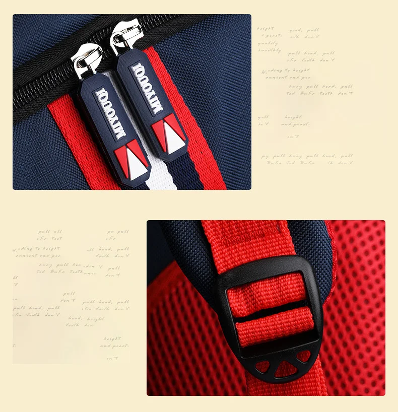 High Quality Russian Style Kids Backpack School Bag