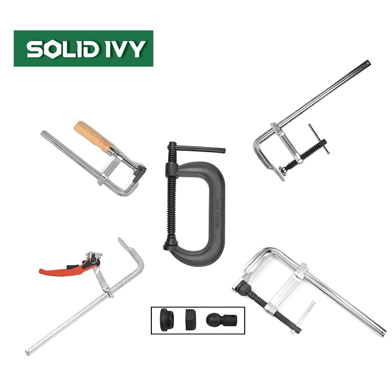 Factory Direct New Design High Quality Haeay Duty Stainless Steel Welding F Clamp