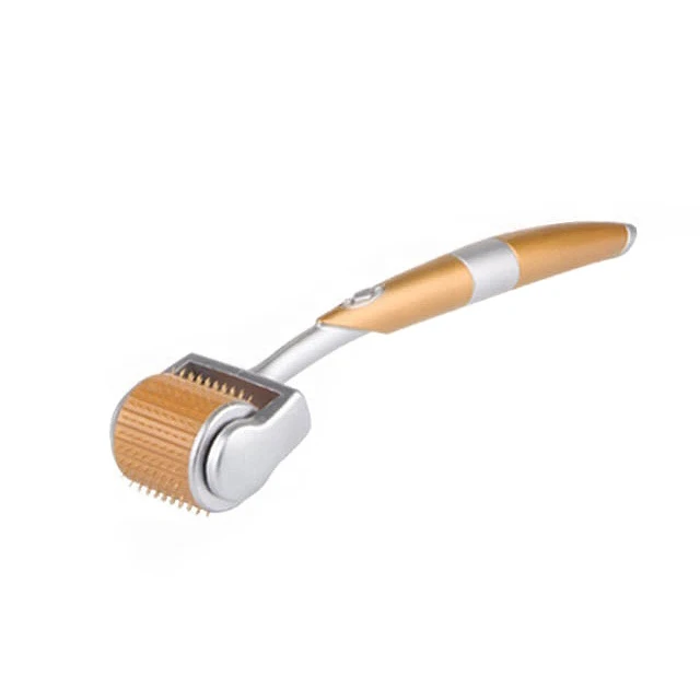 Professional Titanium Micro Needle Derma Roller Acne Scars Freckle Skin Cooling Ice Roller Meso Needle Roller