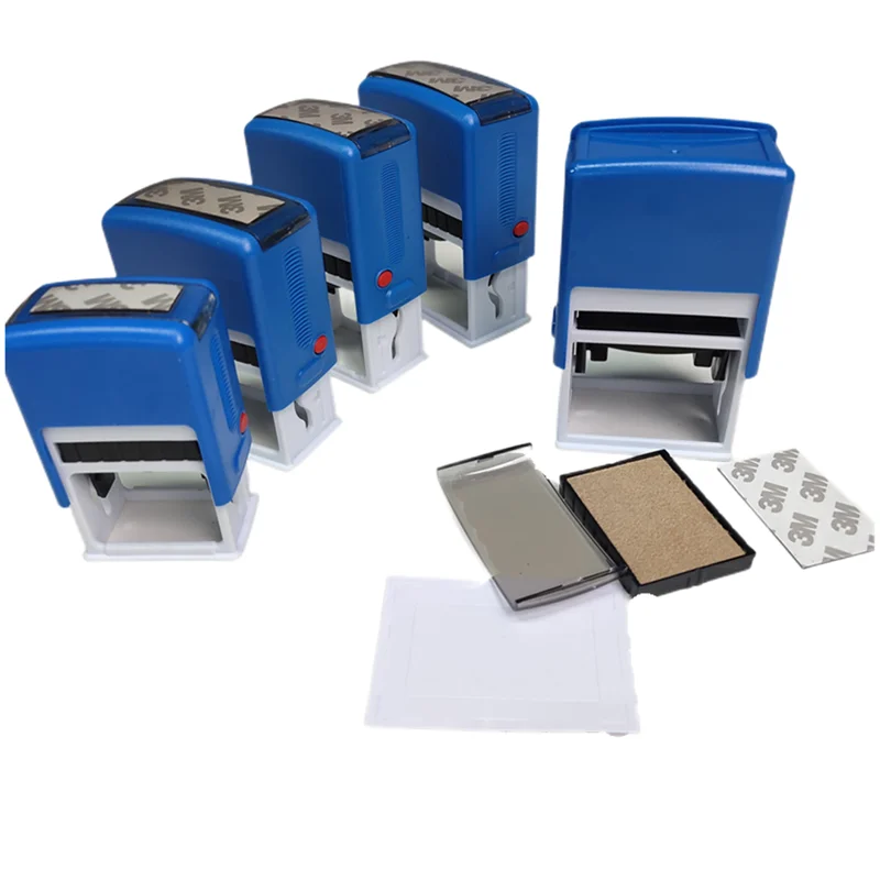 Pre Ink Office Make Mark Diy Self Inking Stamp Replacement Ink Pads for Letter Stamps