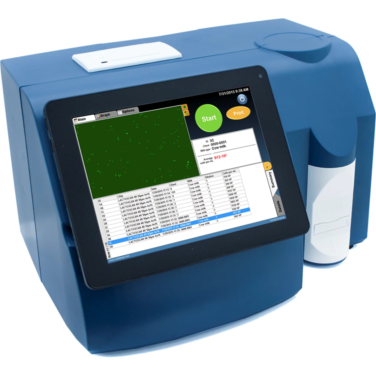 Milk Testing Machine Digital Somatic Cell Counter for Milk farm laboratory use