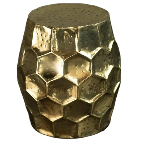 
Старинный латунный металлический стул 