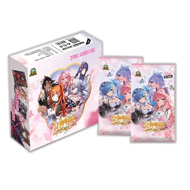 The Newest Arrival Wholesale Price Paper Game Cards Thickened TR 3D Goddess Story Anime Collection Cards Box TGR Card