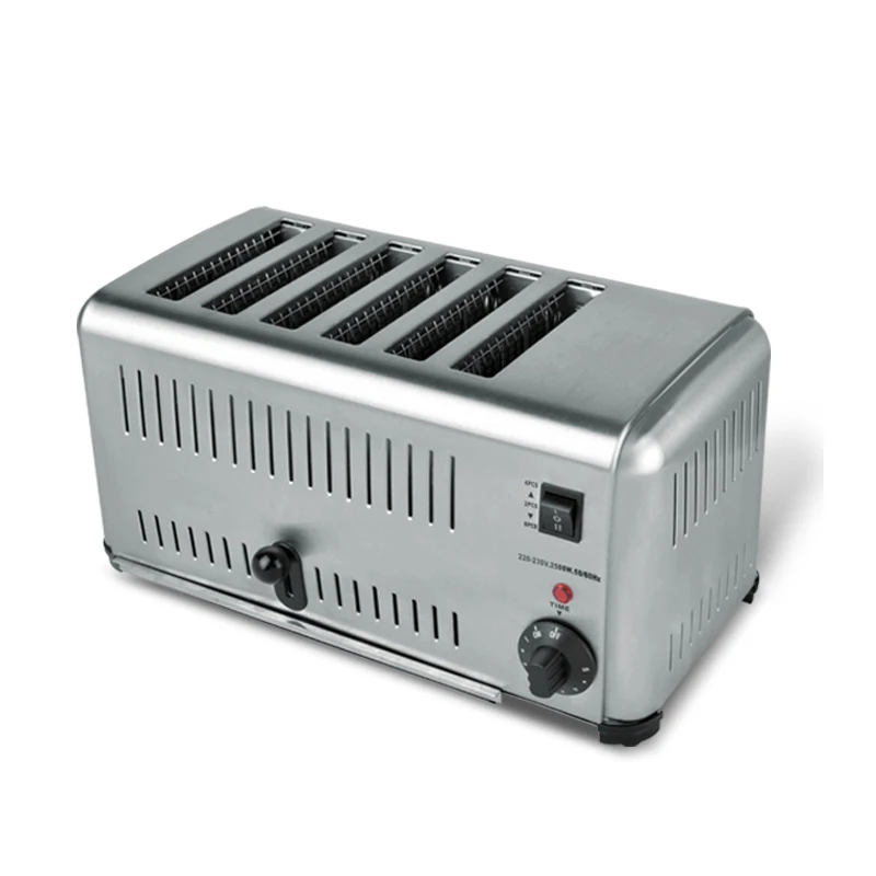 Professional Commercial Stainless Steel Electric Conveyor Toaster Burger Toaster For Dicos Fast Food Restaurant