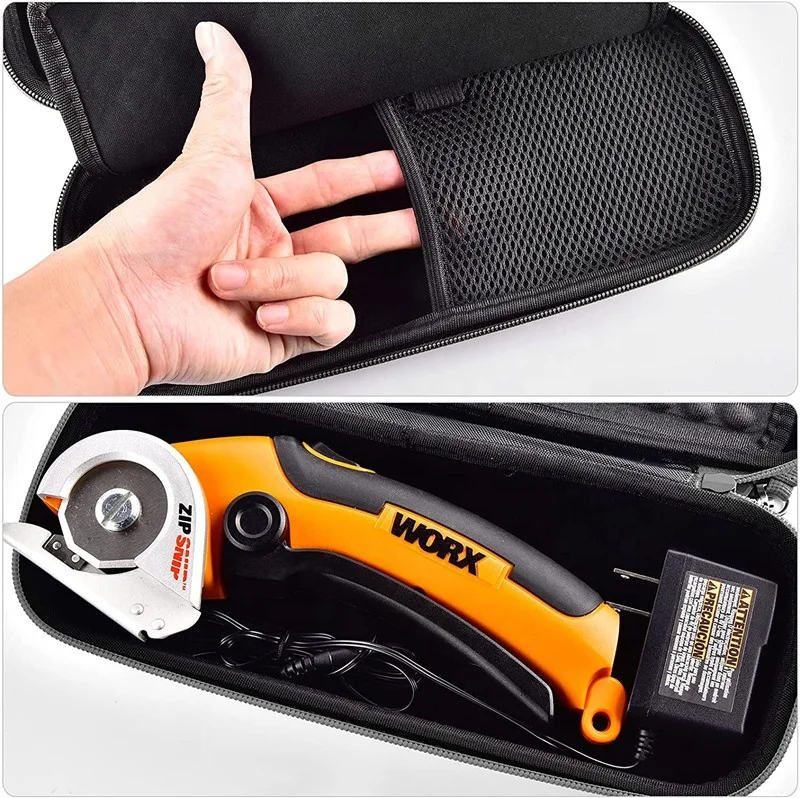 Custom Hard EVA Case for WORX WX081L ZipSnip Cutting Tool Rotorazer Saw Tile Cutter Storage Organizer Holder