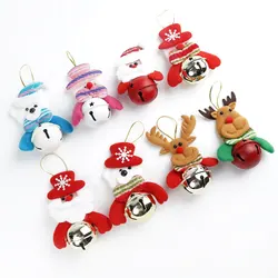 New Fashion Christmas Tree Hanging Ornaments Doll Bell Christmas Pendant Bell
