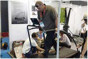 FRE Commercial gym plastic barbell sheet studio large hole 5CM hand grip three-hole  weight lifting weight fly bell plates