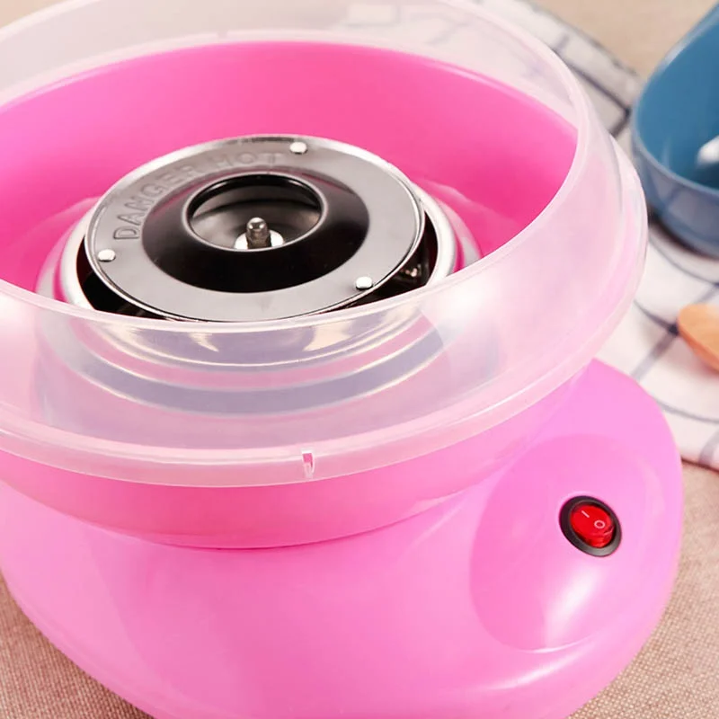 
Hot on Amazon 110V 220V Electric Automatic Marshmallow Candy Making Machine Small Cotton Candy Floss Maker Price 