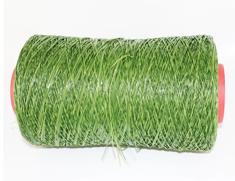 Hot sale  1000dtex 5000dtex 8000dtex  PE Straight+ PP Curly Artificial Grass Yarn for Landscaping with good price