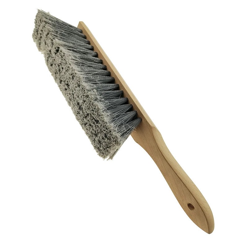 Environmental protection PP wire cleaning brushes with long beech handle for window household Bed Sofa Furniture Clothes Car