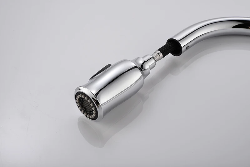 Commercial Monocomando Kitchen Faucet with Pull Down Sprayer  / Pulldown Single Handle Brass Kitchen Sink Taps Grifos De Cocina