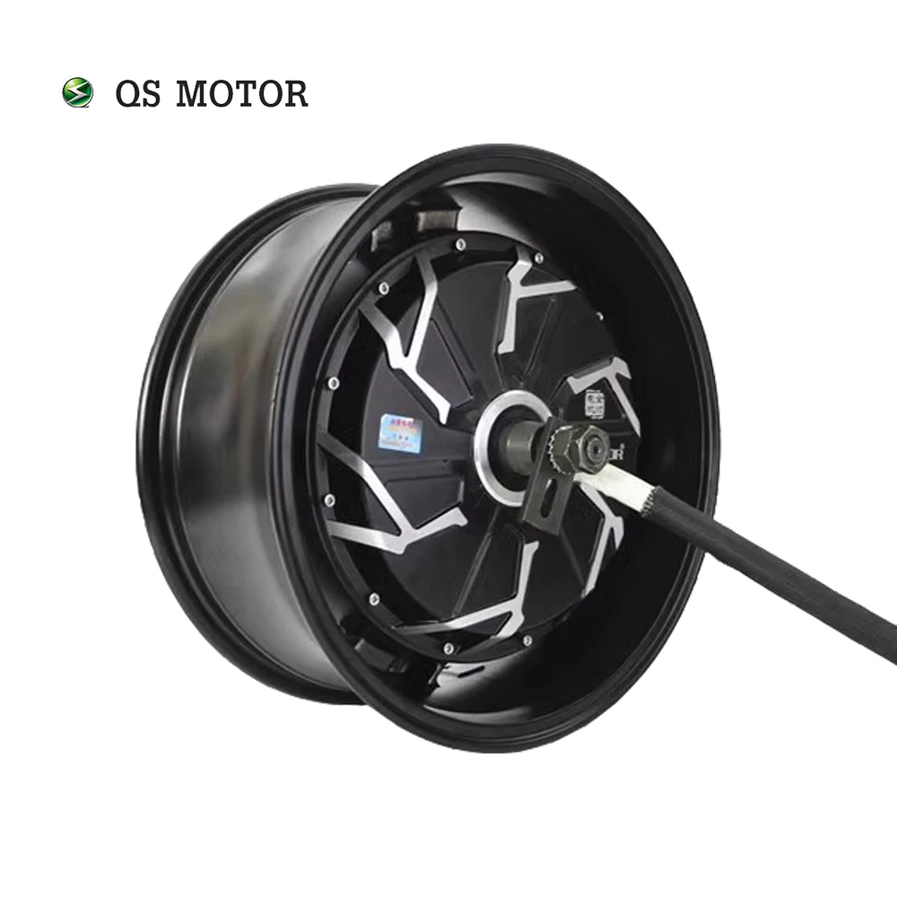Мотор QS 14*6 0 дюймов 2000 Вт/3000 Вт/5000 Вт 260 30-45 ч V4 высокой мощности Горячая Распродажа мотор BLDC втулка двигателя для электрического мотоцикла