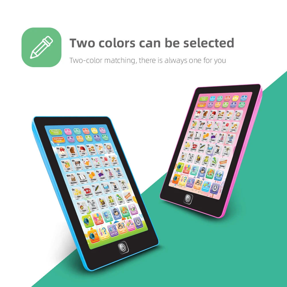 2024 New Kids Intelligent Laptop Multi-functional Early Education English Learning Machine Touch Screen Tablet Toys