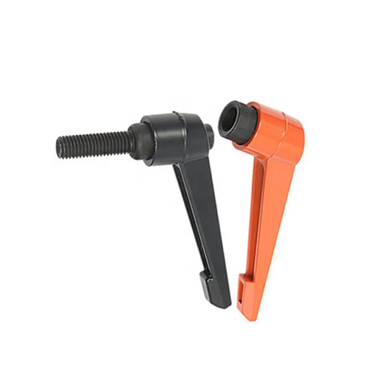 Sample Availiable M10 Machine Adjustable Tighten Clamping Lever Exagonal Handle For Screw
