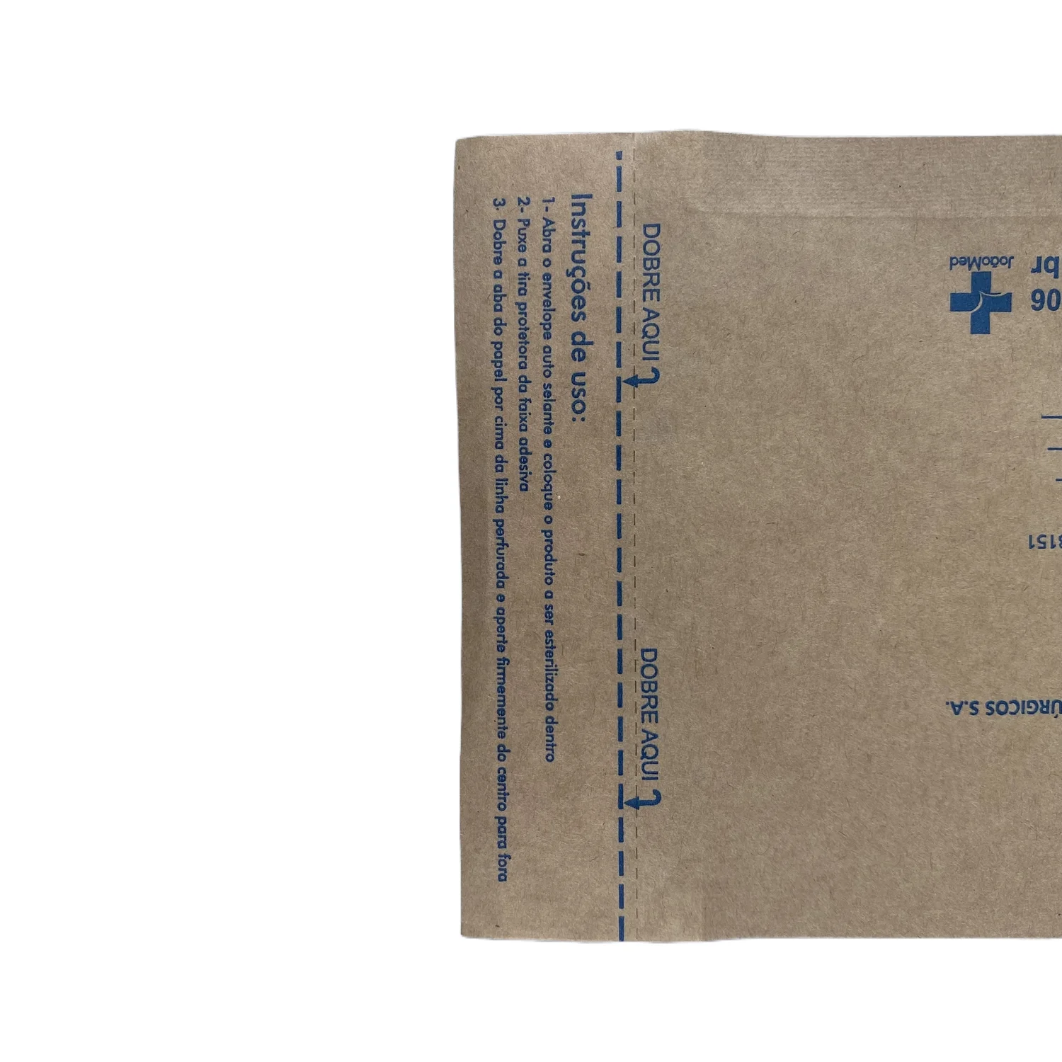 Disposable High Temperature heat self-sealing disinfection paper bag sterilization kraft pouch for Dental Beauty And Nail Shop