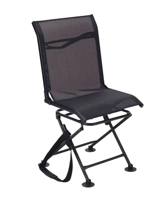 slient 360 degree swivel foldable hunting chair with special fabric