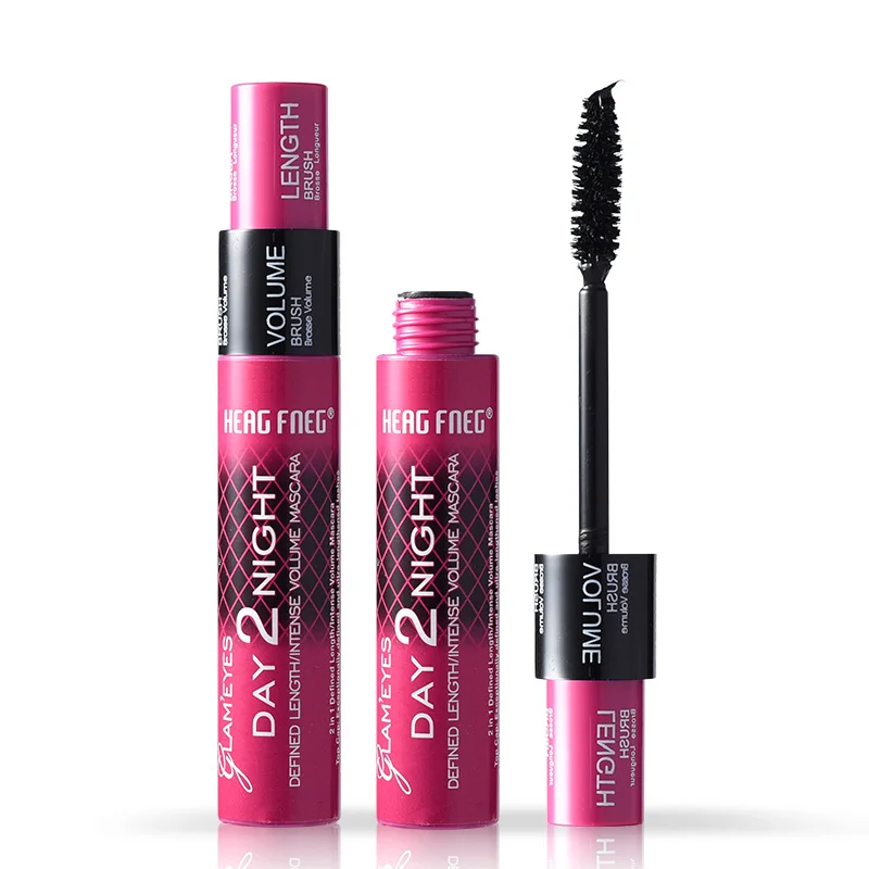 New Arrival Long Lasting Non Smudge Mascara Lash Hair Fiber Eyelash Eyebrow Empty Customised Customized Private Label Mascara