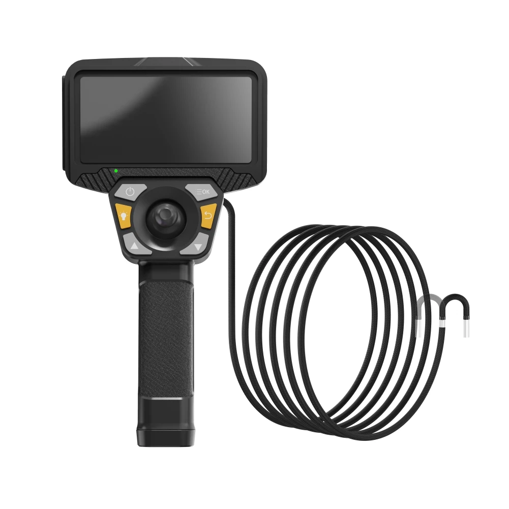 High Lumen LED HD wifi Industrial endoscope tiny Camera,IP67 probe borescope,sewer borescope camera 5 'IPS screen videoscope