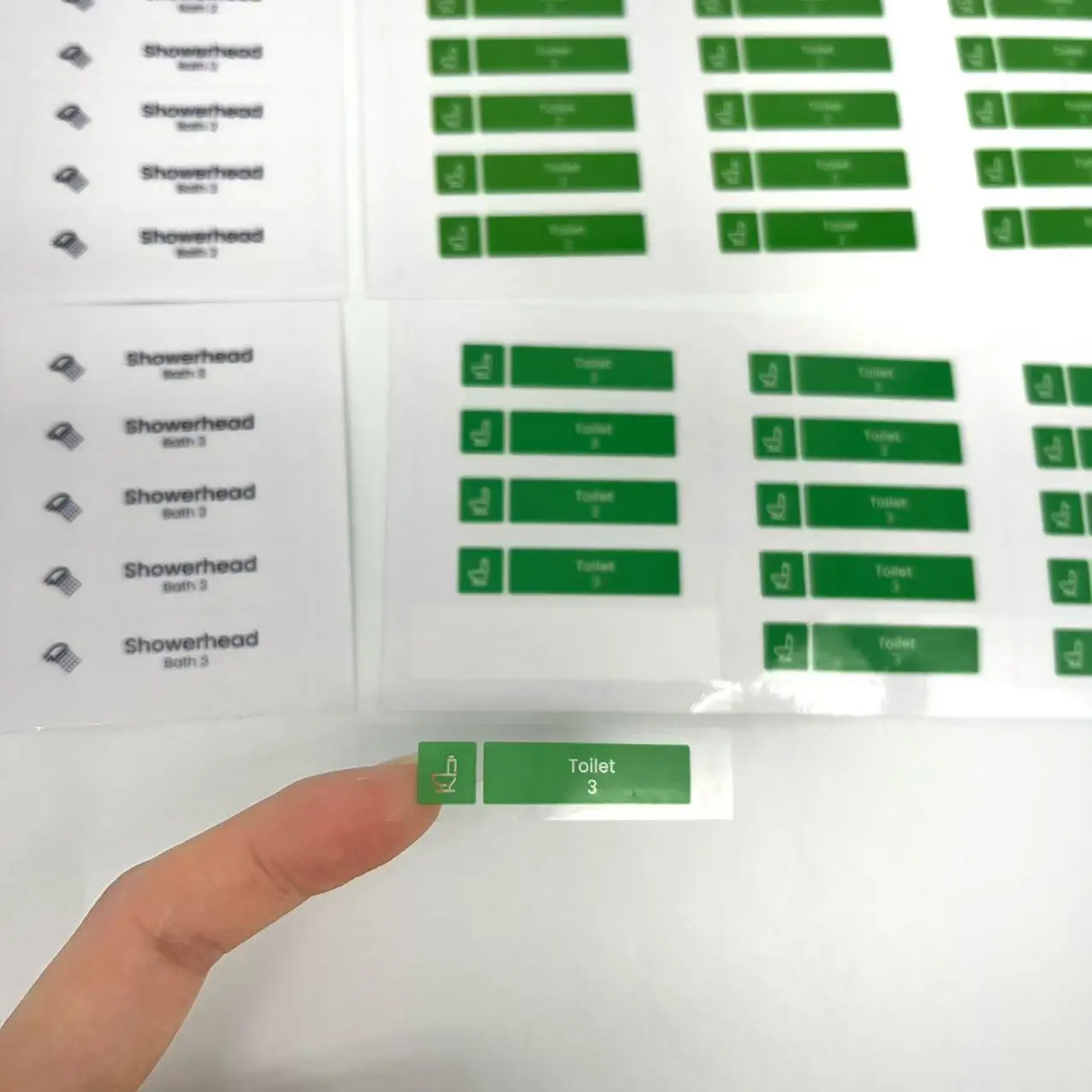 Полноцветная Водонепроницаемая самоклеящаяся глянцевая/матовая/прозрачная пленка