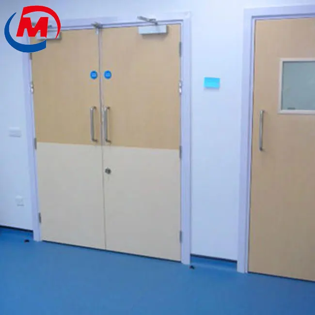 X-Ray Экранирование раздвижные свинцовая дверь для больницы