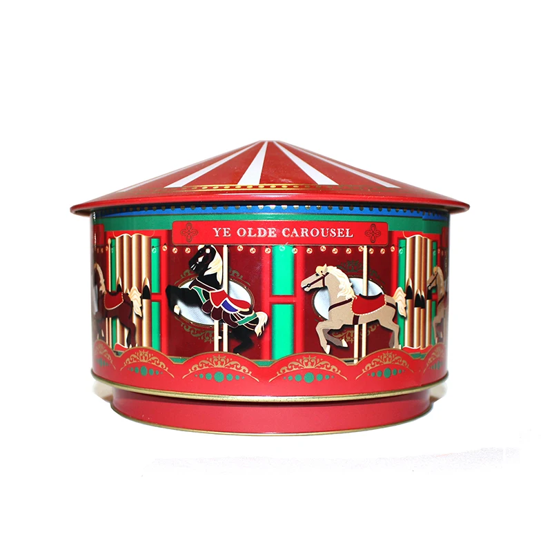 Custom Tea Tin Containers Tea Chocolate Candle Cookies Cake Tin Gift Box Empty tin packaging