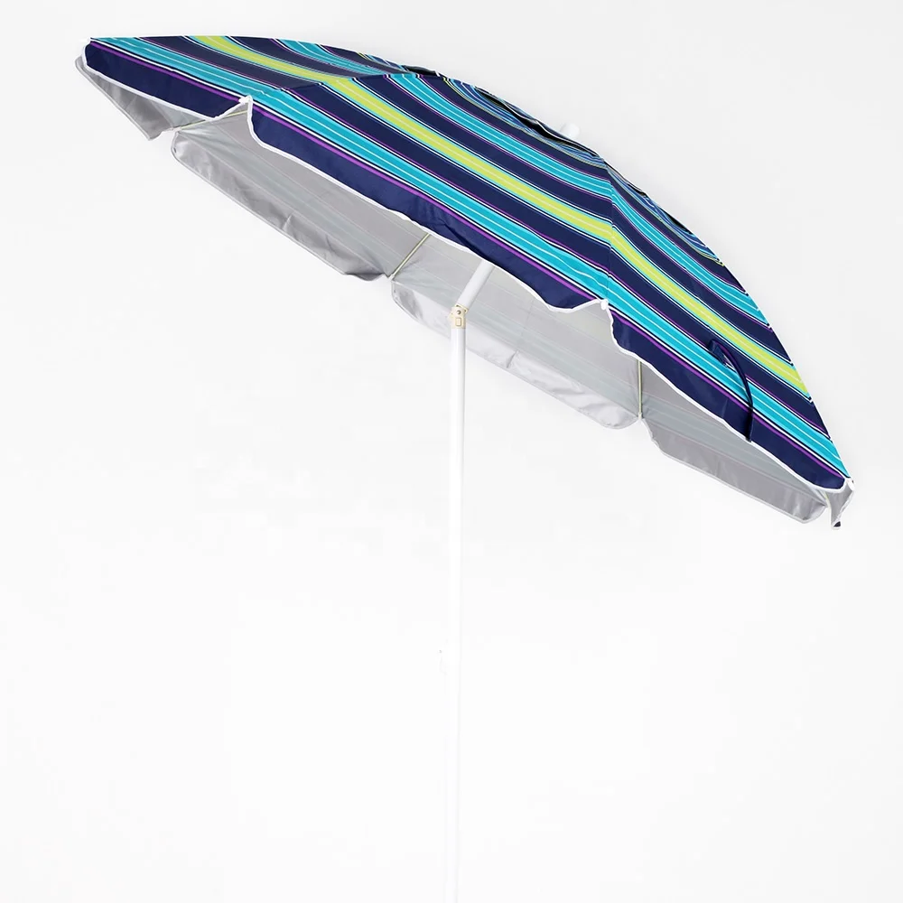 Wholesale  Colorful Anti-UV Parasols Customized  Sun Umbrella Outdoor Beach Umbrella For Beach