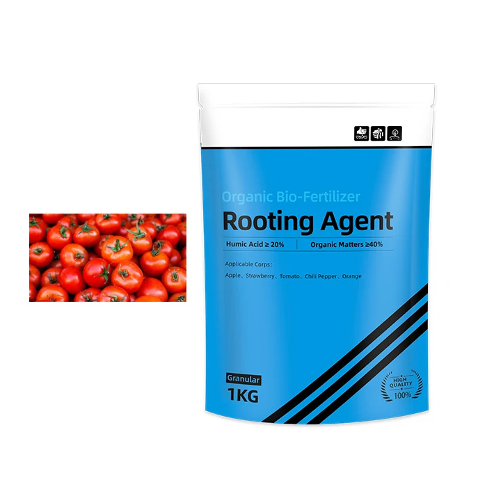 Wholesale humic acid granules agricultural fertilizers water soluble granular organic fertilizer rooting agent for sale