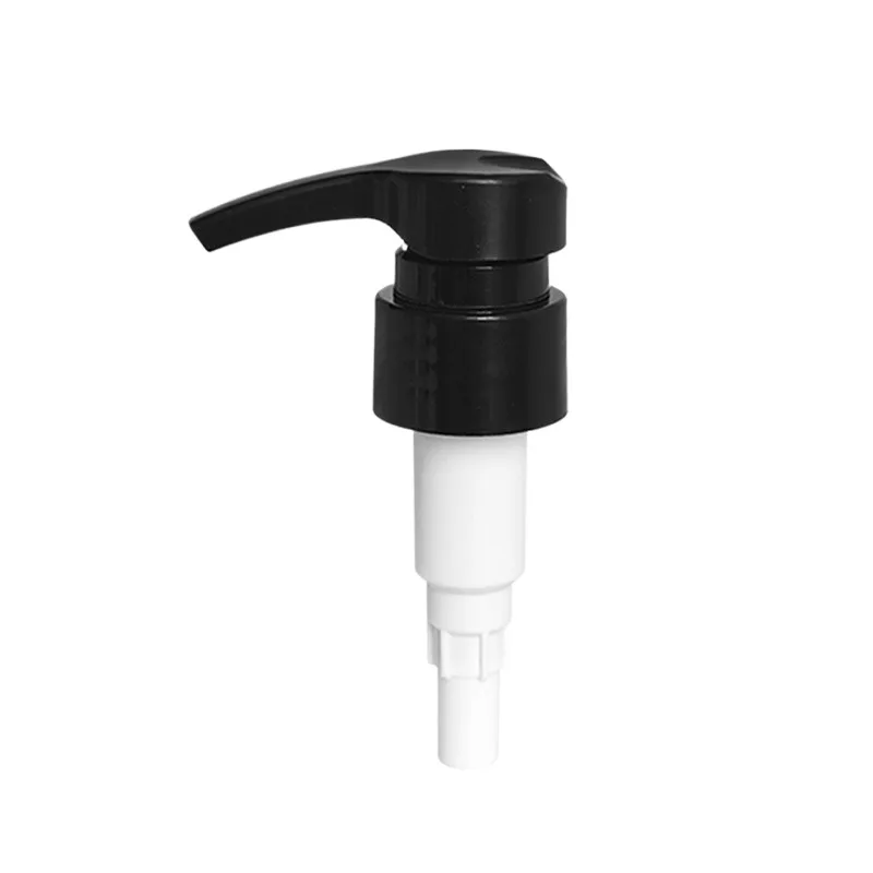 Cosmetic with lotion pump 28mm lotion pump nozzle dispenser suppliers plastic black lotion pump 28mm