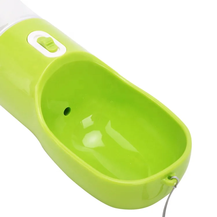 
New Production Multifunctional Outdoor Portable Plastic Pet Dog Water Bottle And Food Bowl Wholesale 