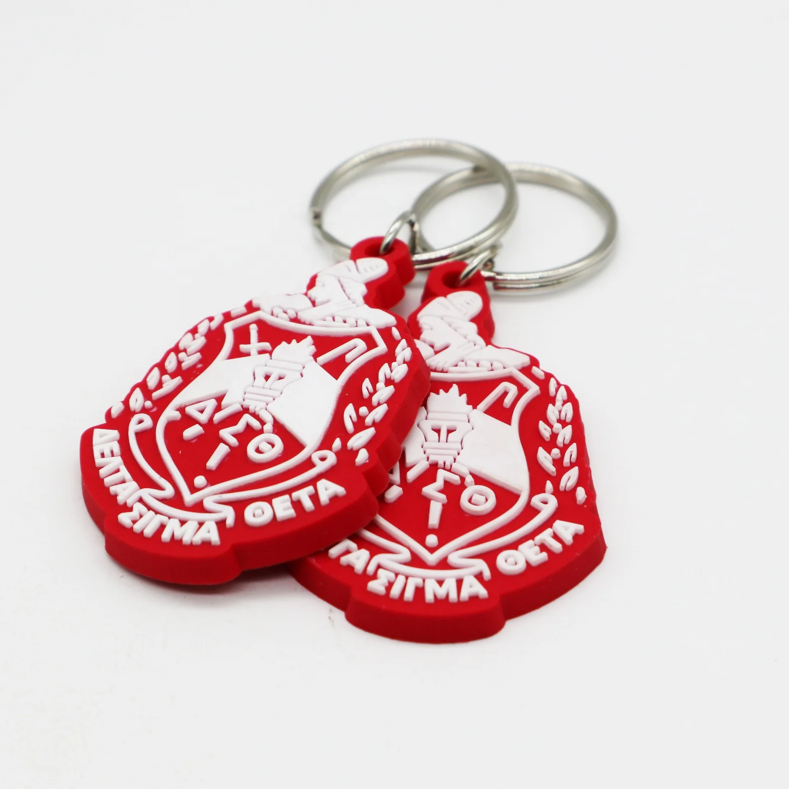 Wholesale Sorority Shield Keychain Sigma Gamma Rho Greek Letters Keychain Manufacturer