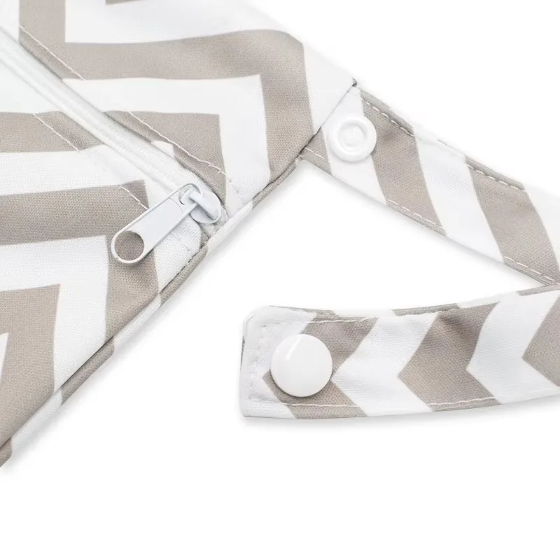 Новый стиль 100% Полиэстеровая водонепроницаемая многоразовая детская ткань подгузник мокрый сухой для путешествий хранения йоги Пляжная