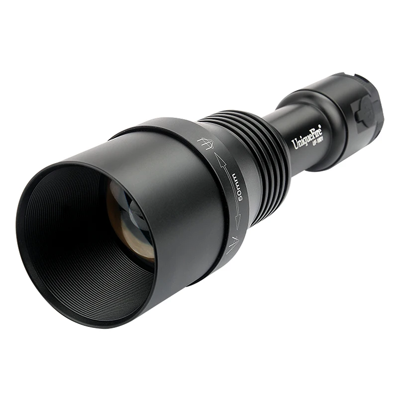 UniqueFire 1801 50 мм быстросъемный фонарик SFH 4725AS 940nm 5 Вт с ИК-подсветкой