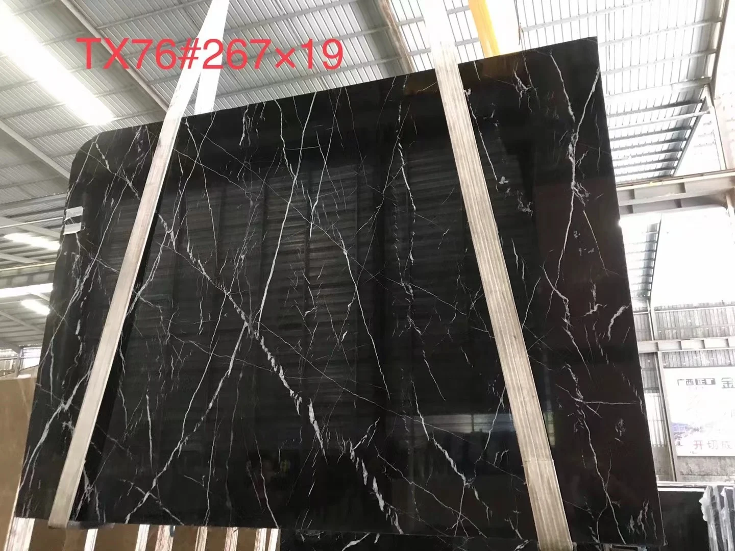 Natural Stone Marble Sheet Black Nero Oriental Table Marble Floor Tiles