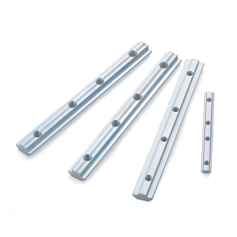 Aluminum Profile Interior Connector Long Strip Hammer T Slot Bar Straight Joint Fastener Steel Lengthened Groove Bar