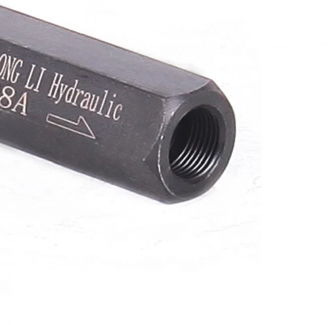 China Manufacturer Hydraulic High Pressure Check Non-return Inline Valve