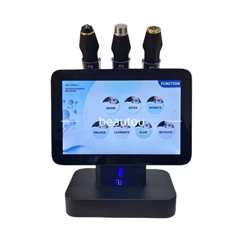 New arrival 3 In 1 Oxygen Jet Rf Ultrasonic Skin Care Machine Co2 Oxygen Bubble Exfoliate Oxygen Facial Machine