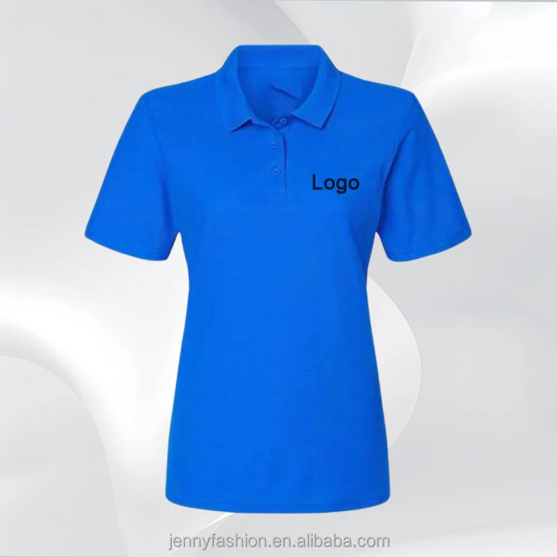 Wholesale High Quality Plain Casual Golf Custom Logos Simple Women Second Hand T-Shirts Worker Boys T-Shirts Polo Shirts