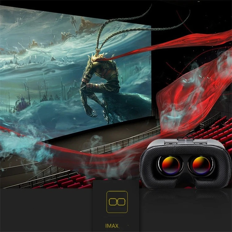  KUDENG крутой волшебный шлем K2 smart VR очки Мобильный телефон 3D кинотеатр для 4 7-6 9 дюймовых мобильных