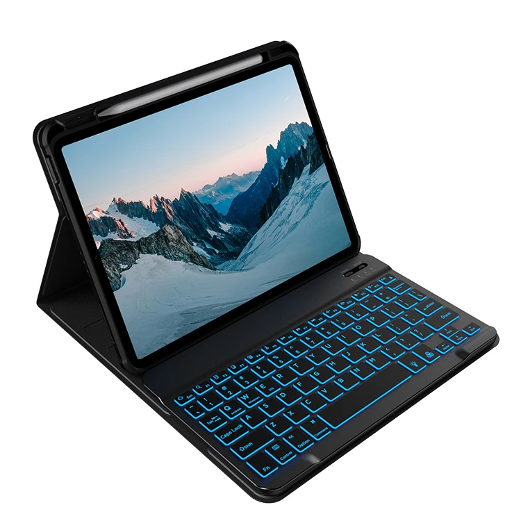 Pro 11 2020 Case Tablet Funda Touchpad Hard Keyboard Cover for iPad